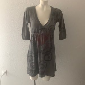 Julie’s Closet gray dress. Size S.